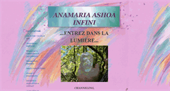 Desktop Screenshot of anamaria-ashoa-infini.com